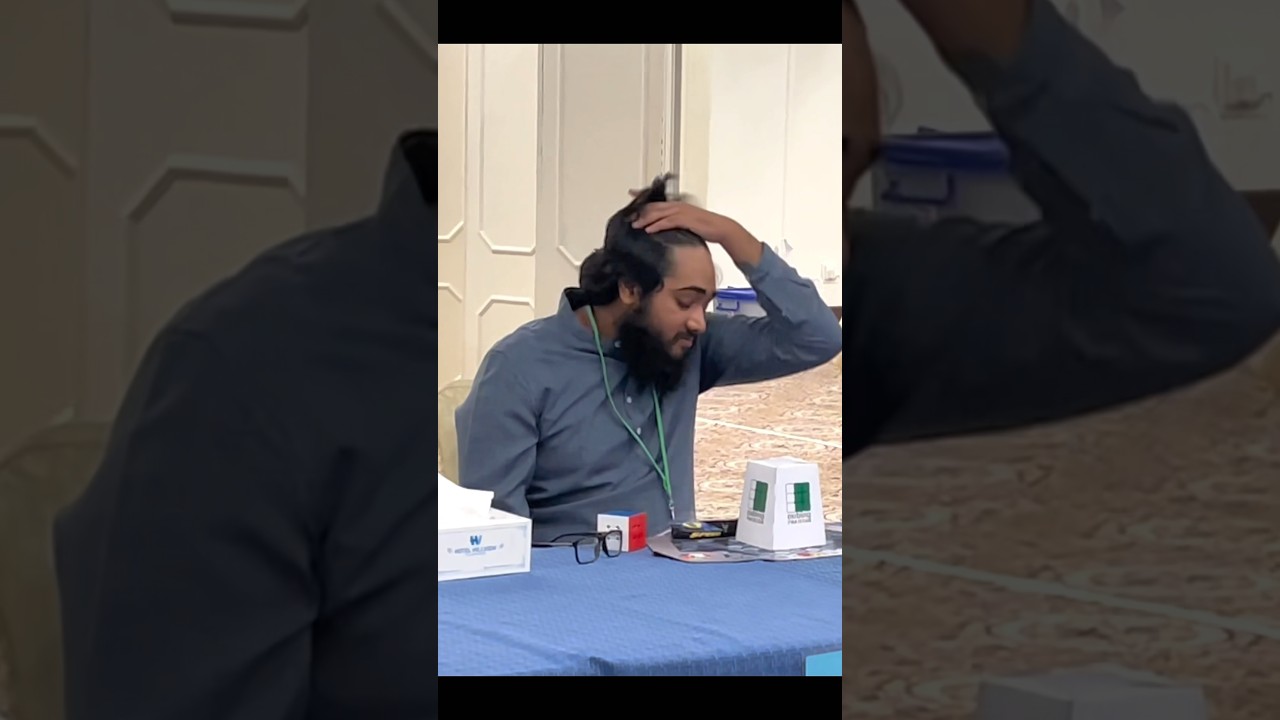 My Fastest Solve in a Cubing Competition 🏆