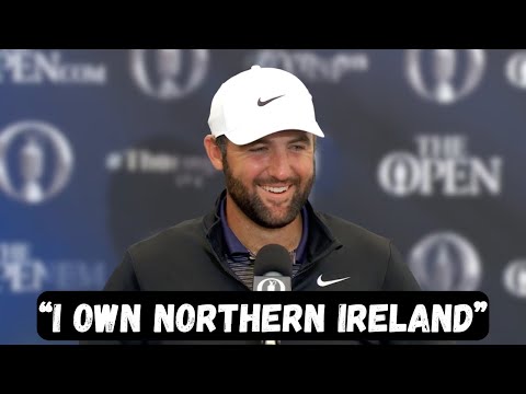 Scottie Scheffler TROLLS Rory Mcilroy after winning The Open Championship - Press Conference