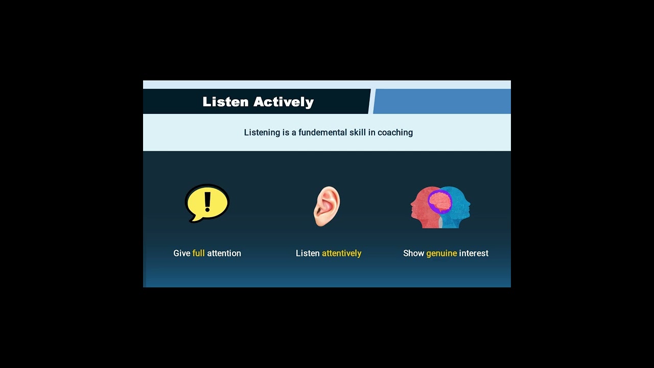 Unlock Success: The Power of Active Listening in Coaching 🎯