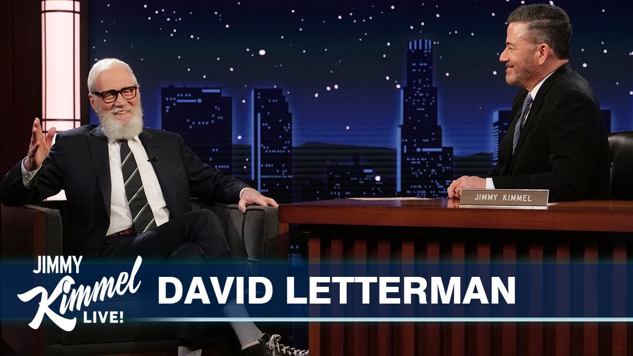David Letterman on Life, Self-Driving Cars & Hugs 🤝