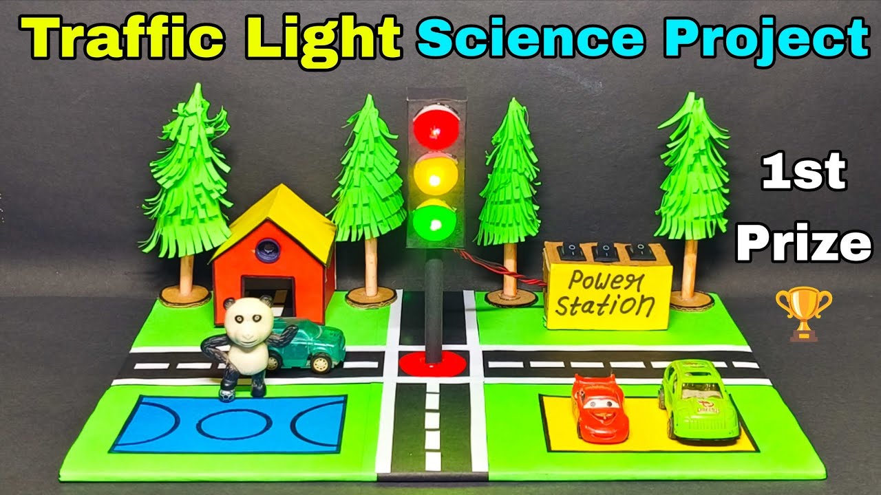 Traffic Light School Project & Working Model ๐ฆ