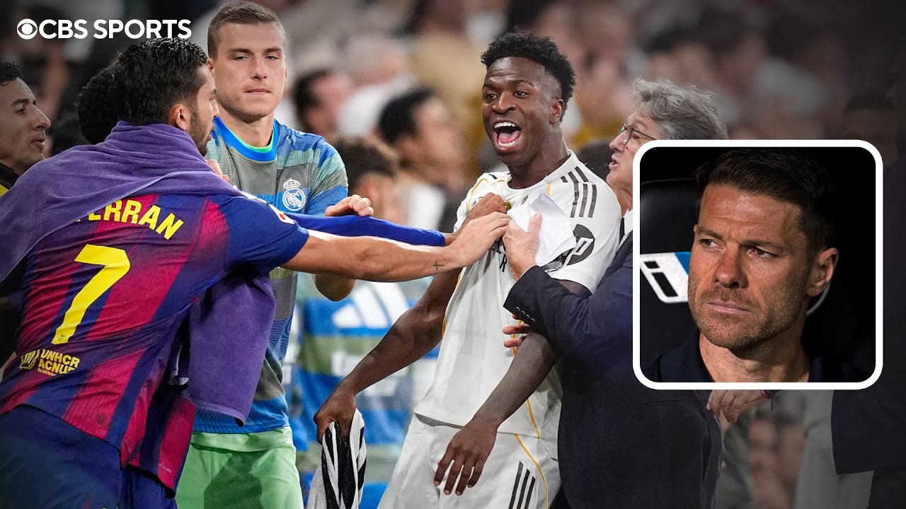 El Clásico Showdown: Real Madrid Beats Barcelona 2-1 with Mbappé & Bellingham | Intense Moments & Highlights ⚽