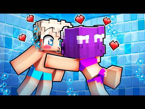 Ich KÜSSE meinen CRUSH auf einer POOLPARTY in Minecraft!