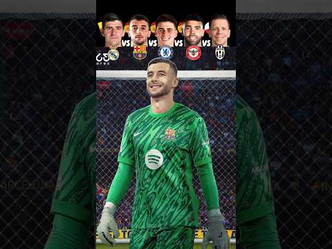 Courtois VS Garcia VS Kepa VS D.Raya VS Szczesny 🥶🥵 Goalkeeper Destroyed Future Club Challenge