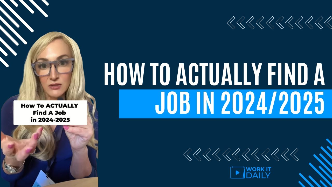 How To ACTUALLY Find A Job in 2024-2025