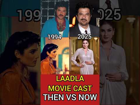 Laadla (1994) Movie Cast Then & Now | Nostalgic Transformation 🎬