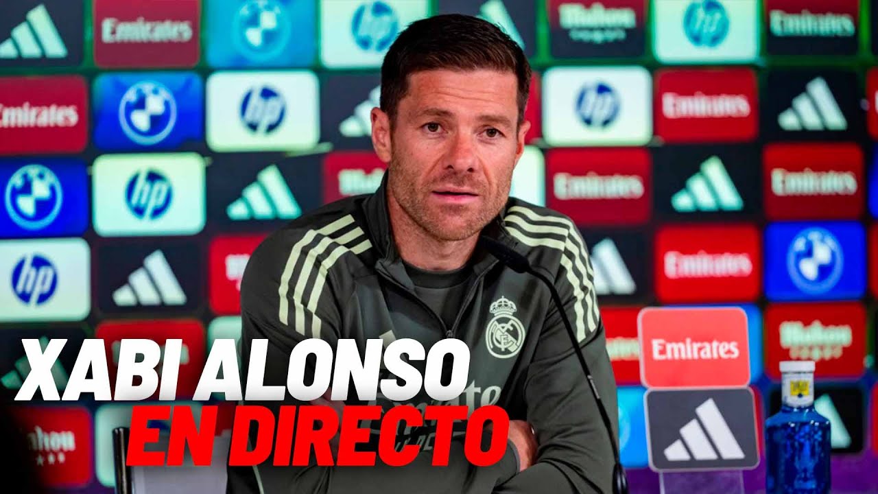 Xabi Alonso en rueda de prensa antes del partido contra City ⚽