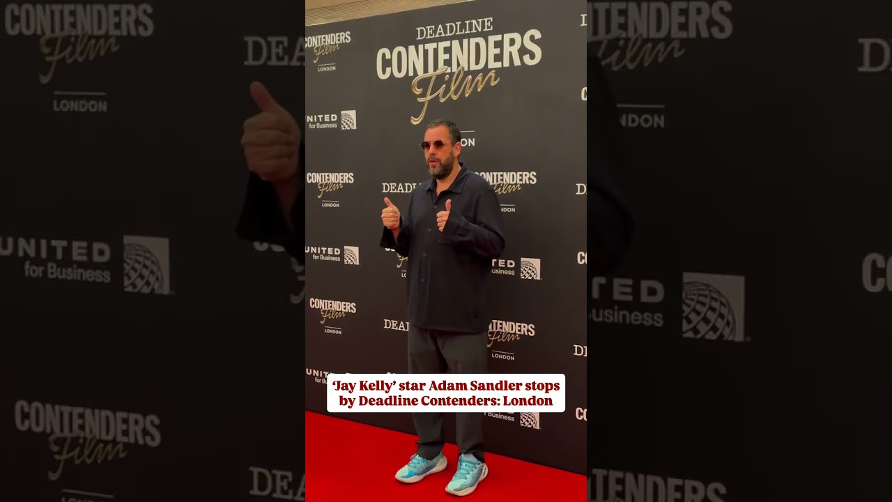 Adam Sandler Shines in 'Jay Kelly' – Exclusive Interview at Deadline Contenders: London 🎬