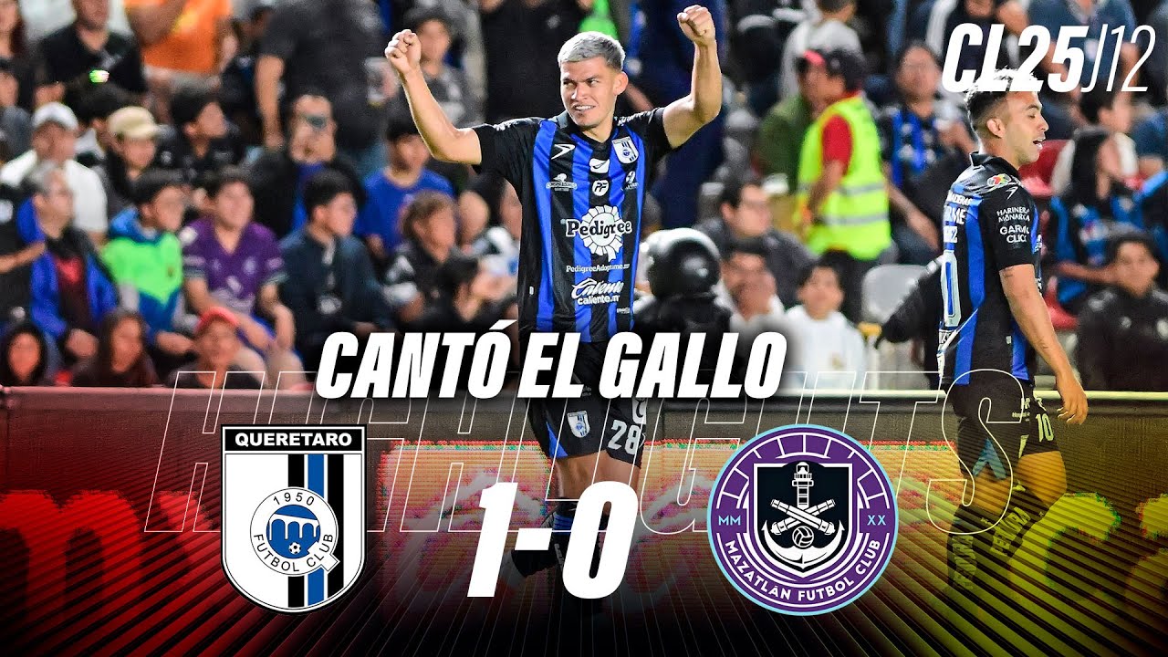 Querétaro 1-0 Mazatlán | Resumen y Highlights de la Jornada 12 de la Liga MX ⚽