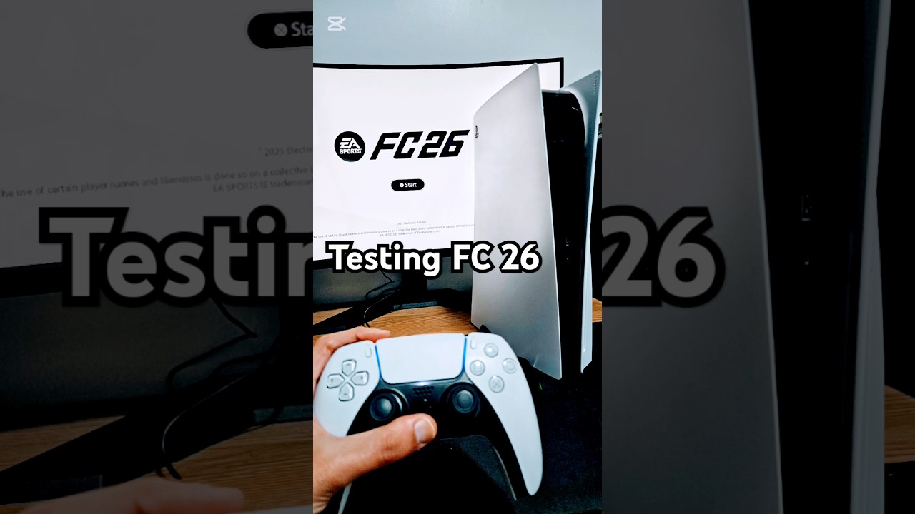 EA SPORTS FC 26 First Look Gameplay on PS5 ⚽