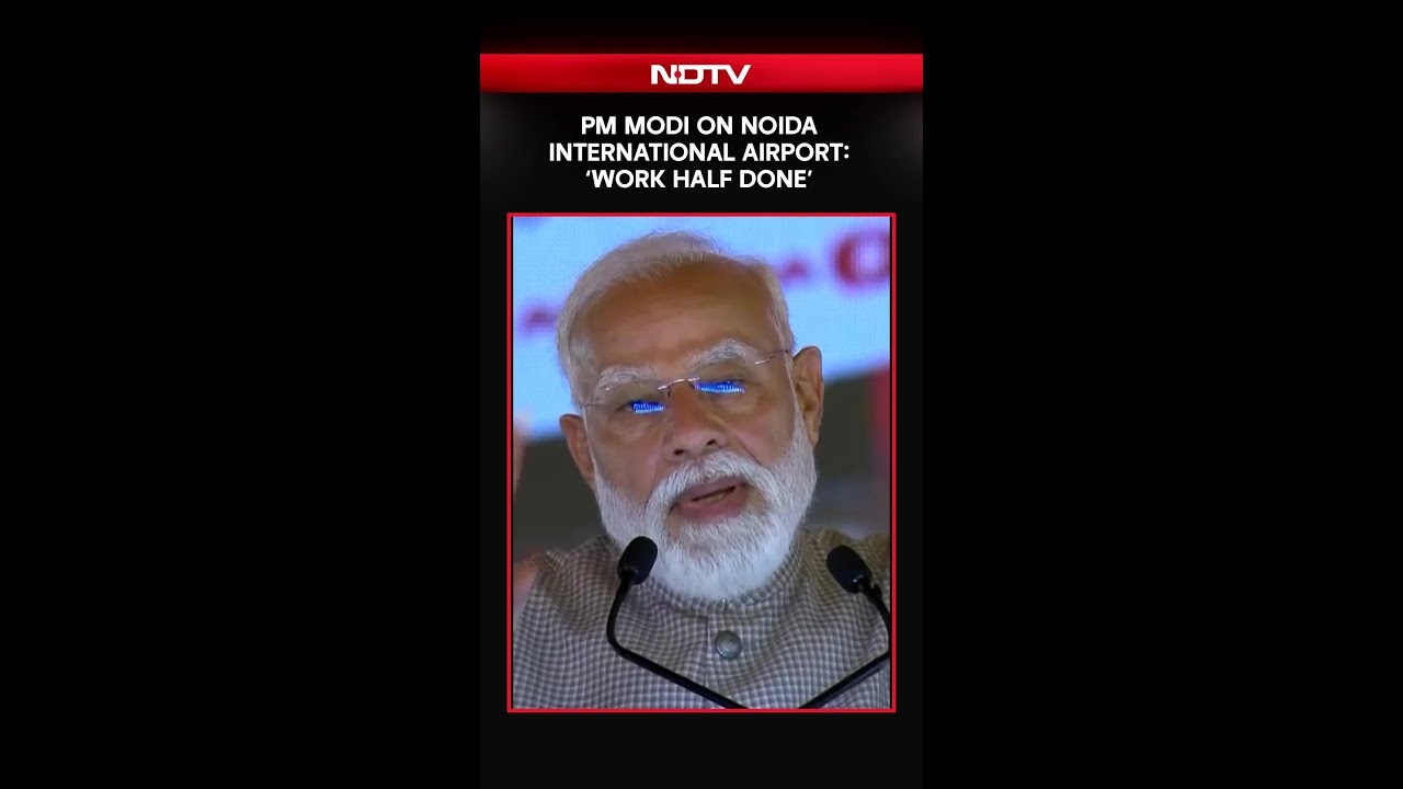 Jewar Airport Latest News | PM Modi On Noida International Airport: ‘Work Half Done’ at Inauguration