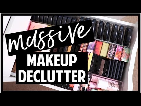 Massive Makeup Declutter and Organization!