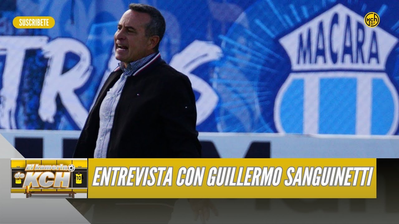 Entrevista Exclusiva con Guillermo Sanguinetti, DT de Macará ⚽ – 29/10/2025