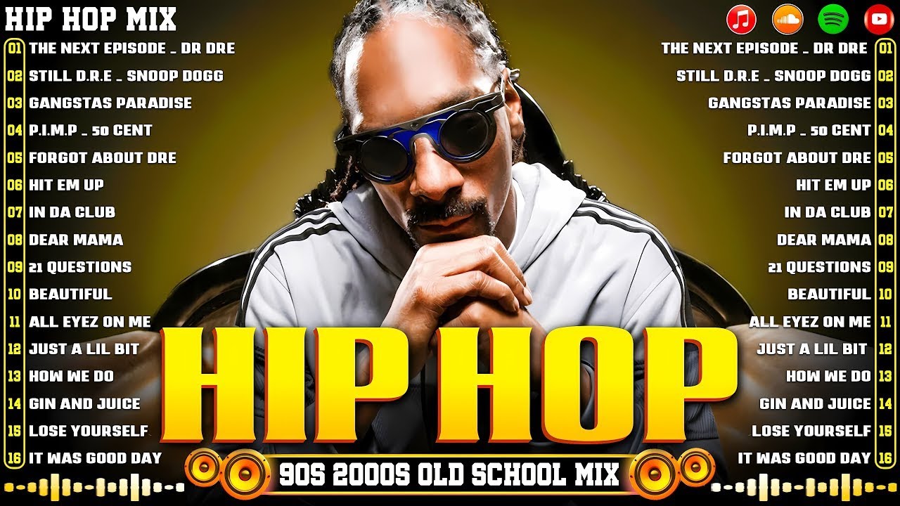 Old School Hip Hop Mix: Snoop, Dre, 2Pac & More 🔥