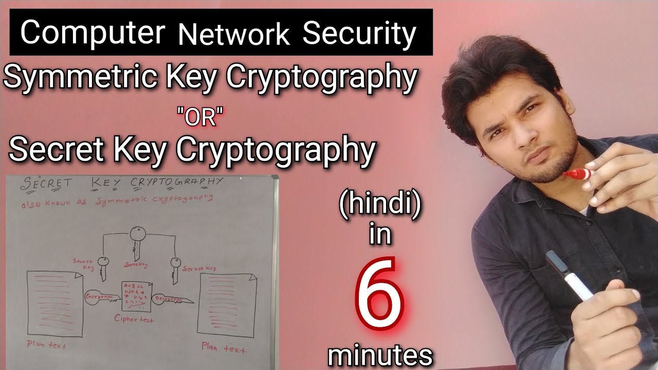 Symmetric Key Cryptography in Hindi | आसान तरीके से समझें Secret Key Encryption 🔐