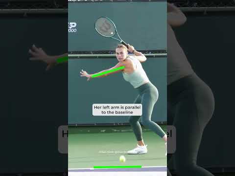 Aryna Sabalenka's Forehand Power Keys💥