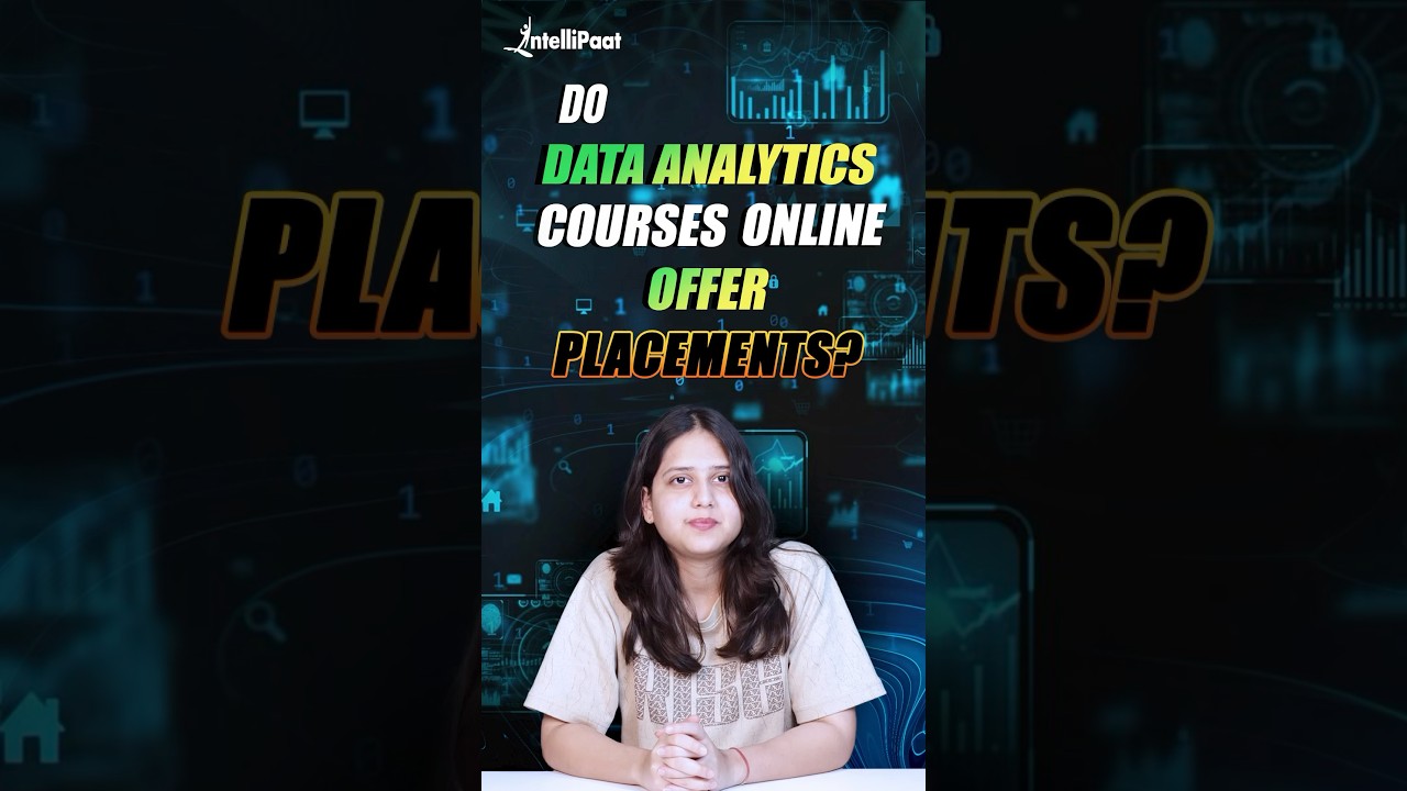Do Data Analytics Courses Include Placement Assistance? | Intellipaat Data Analyst Course #shorts