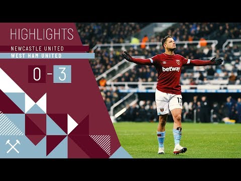 HIGHLIGHTS | NEWCASTLE UNITED 0-3 WEST HAM UNITED