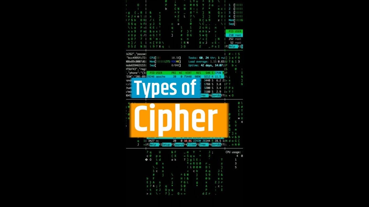 Understanding Types of Ciphers in Cybersecurity 🔐 | Networking & Hacking Training