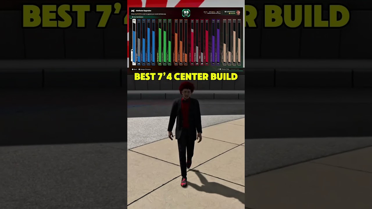 Top 7’4 Center Build in NBA2K26 🏀
