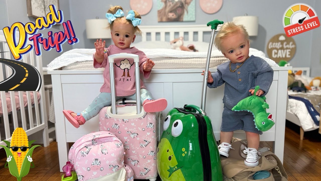 Packing Reborn Dolls for Weekend Trip 🚗