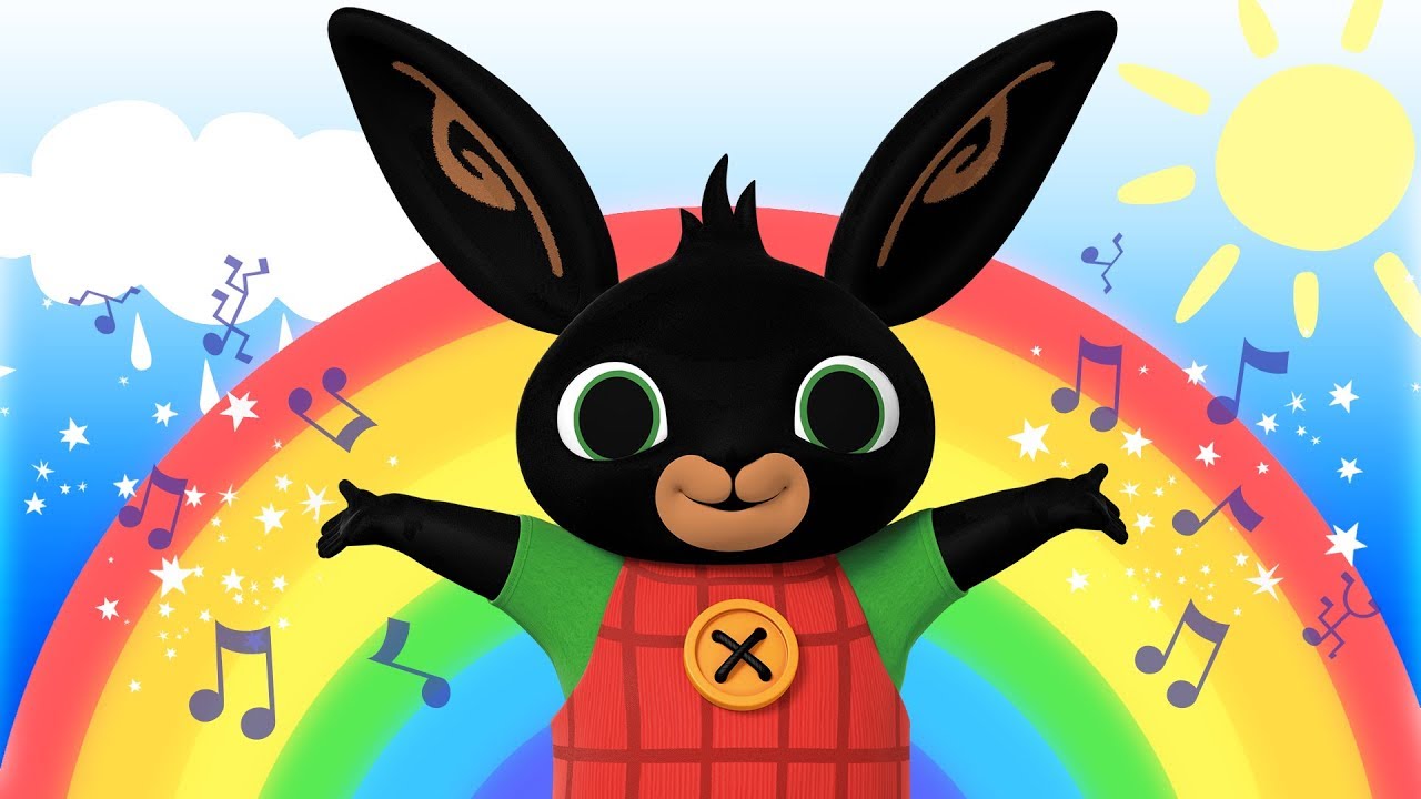 Rainybow Song 🎵 | Bing's Favorite Rainbow Tune