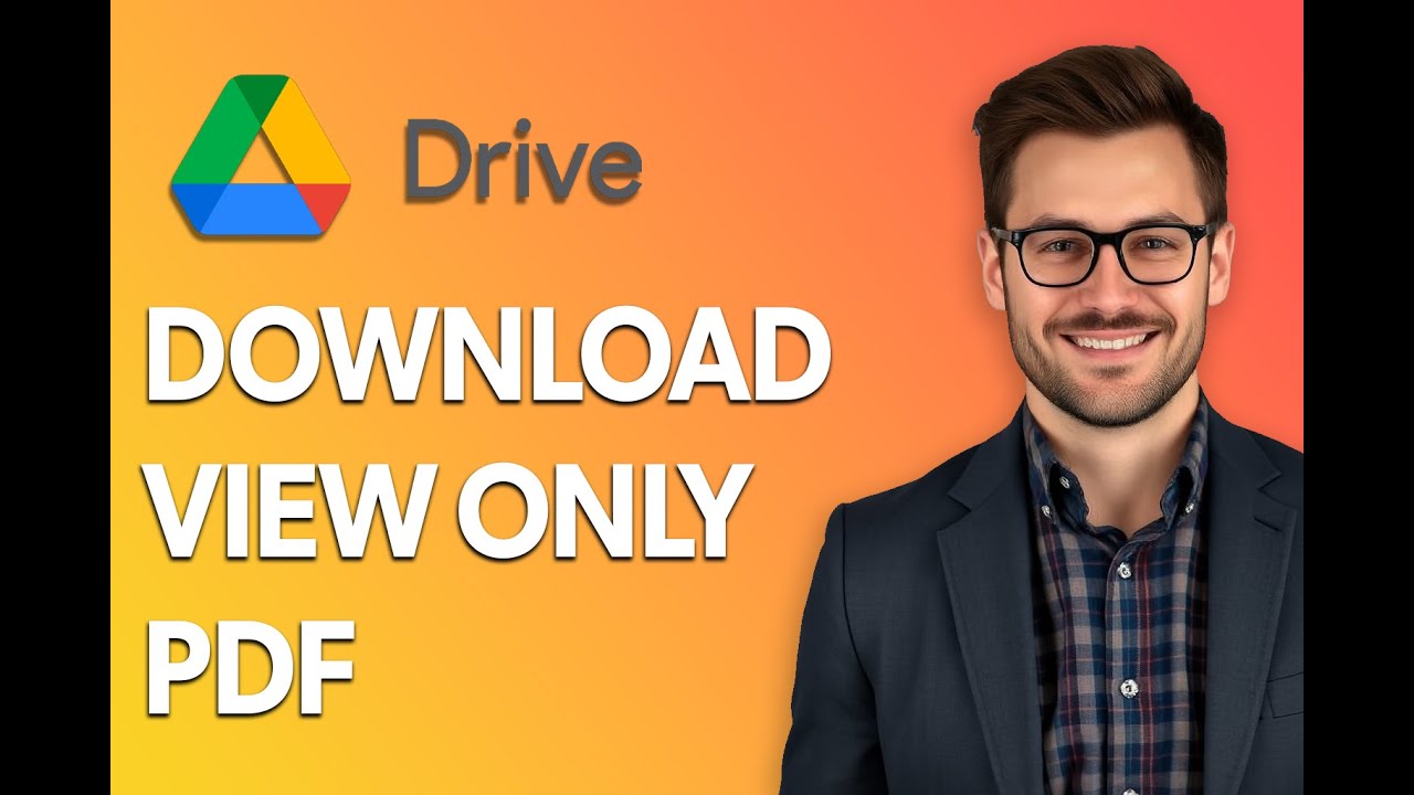 Download View-Only PDFs from Google Drive 📥