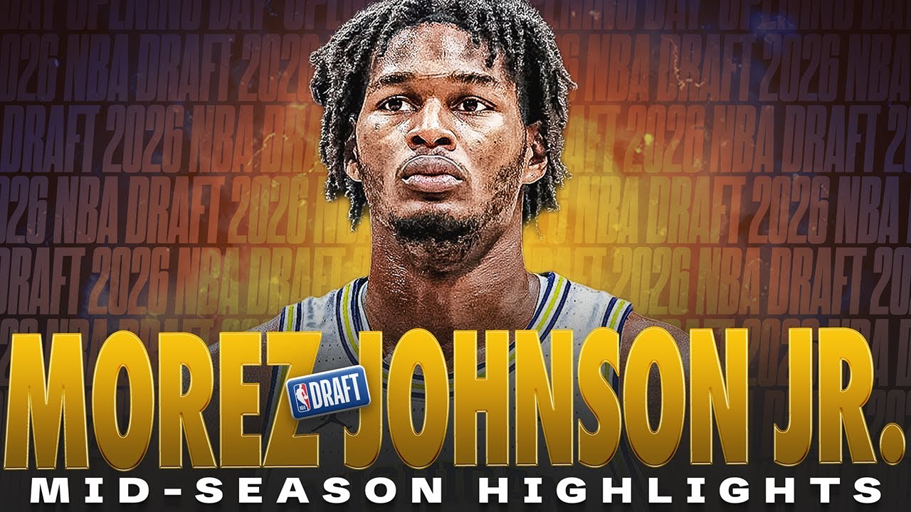 Michigan Wolverines big Morez Johnson Jr. Mid-Season Highlights | 2026 NBA Draft