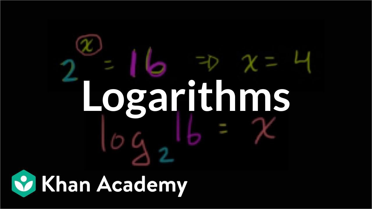 Logarithms | Algebra II | Khan Academy