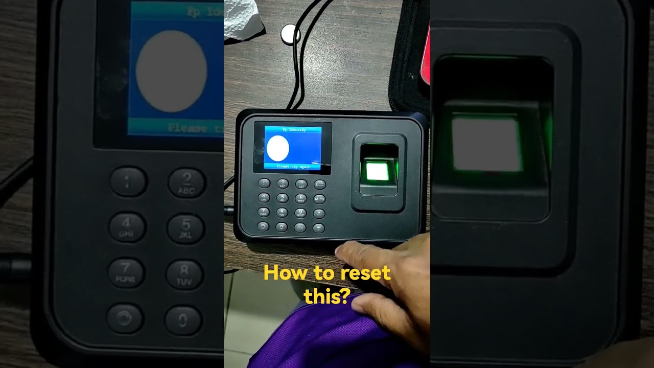 Guide to Resetting Your Biometrics Fingerprint Device