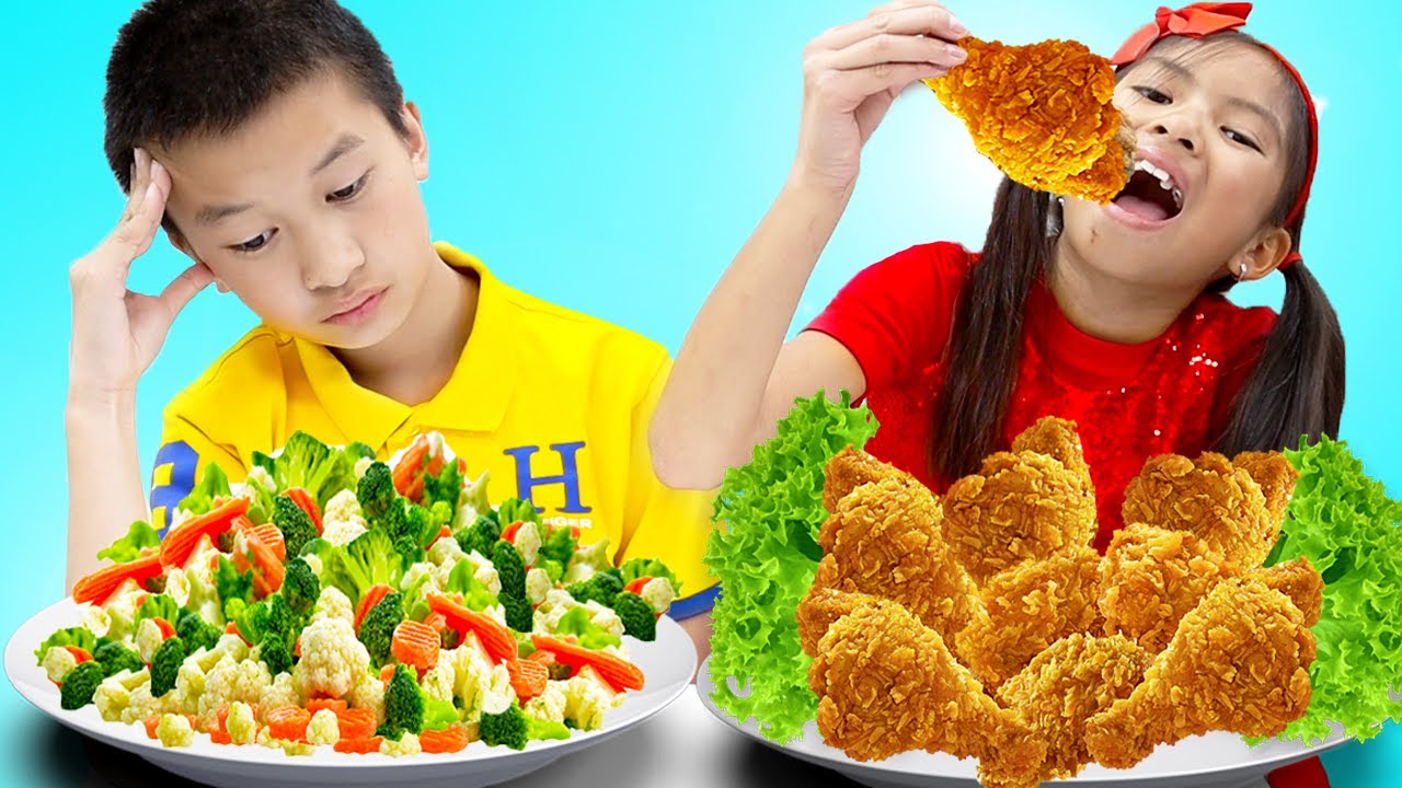 Wendy and Andrew Learn to Share Food 🍽️