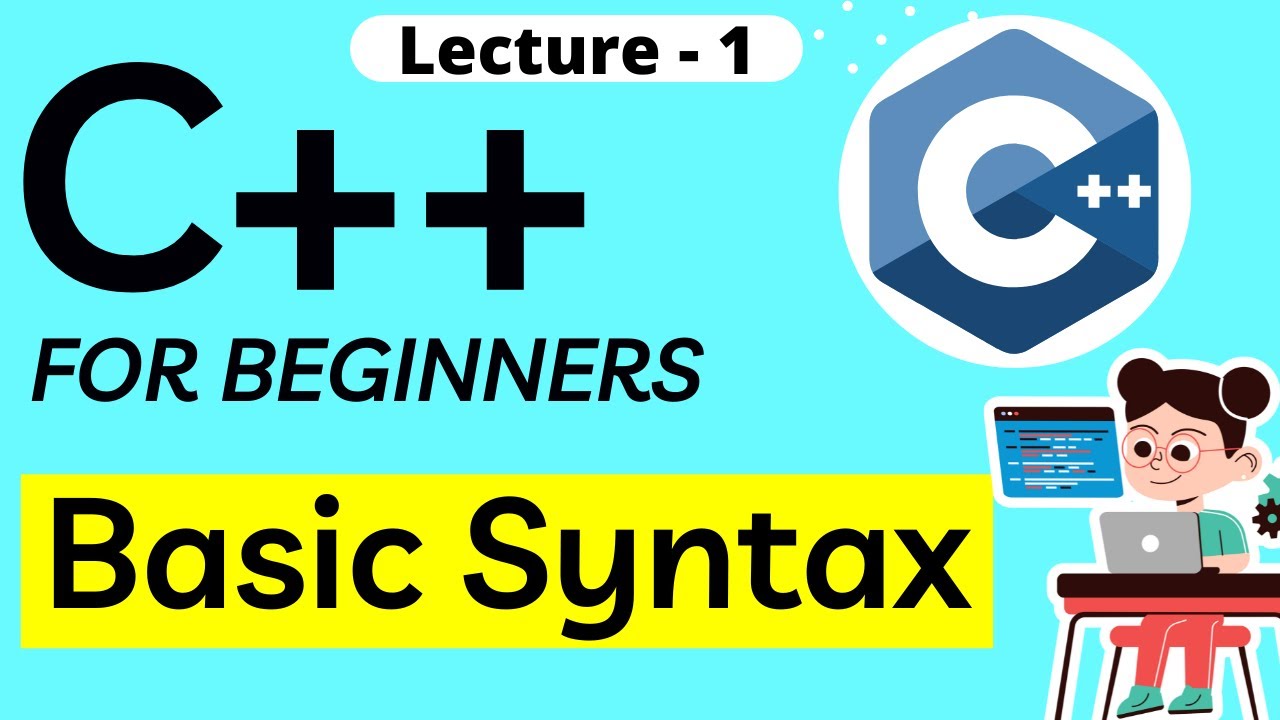 Learn C++ Basic Syntax & Functions for Beginners 🚀 | Coding With Clicks