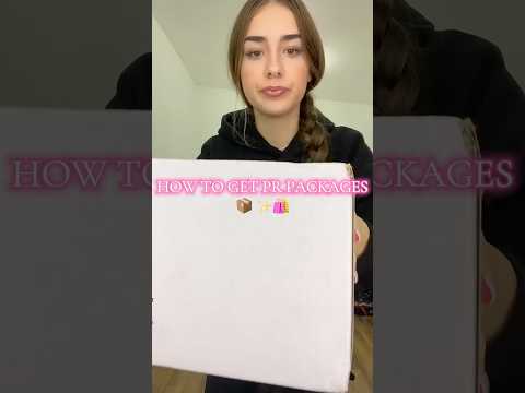 HOW TO GET PR ✨🩷📦 #haul #PR #influencer