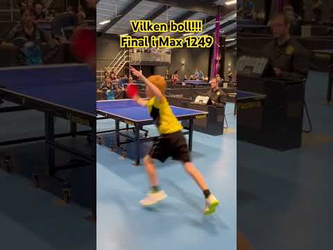 Vilka bollar det blev i finalen max1249 stort grattis till Ludvig V som vann #bordtennis #pingis
