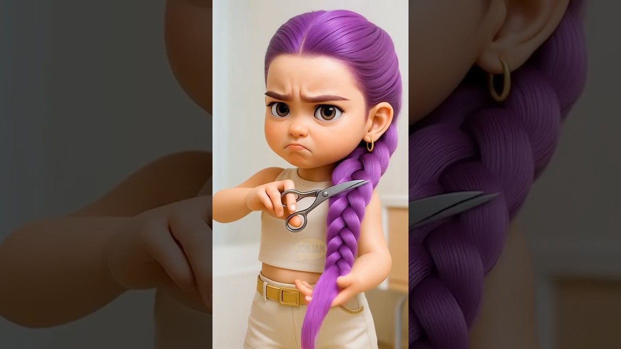 Baby Rumi's Haircut Mishap π±βοΈ