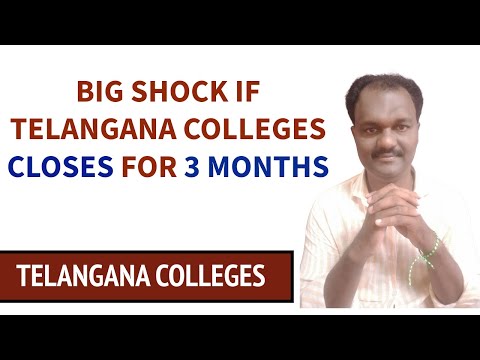 Telangana Colleges May Close for Three Months: Unexpected Development #JNTUH