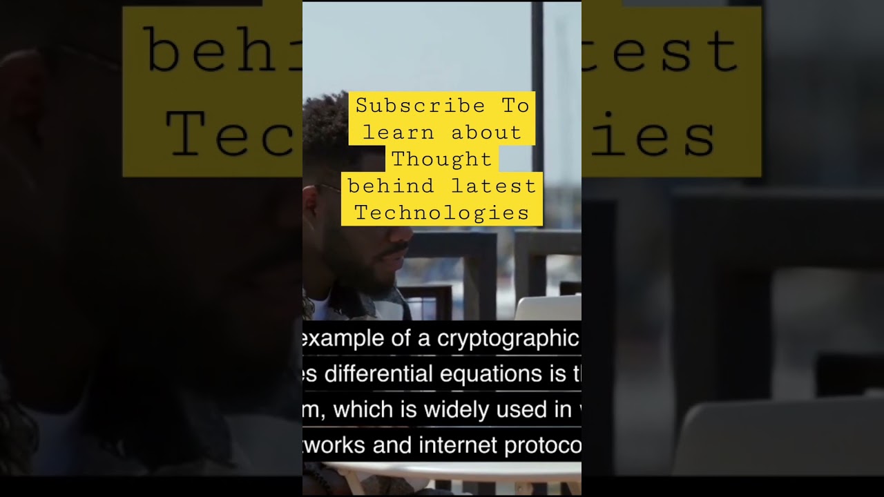 Application of Differential Equations in Cryptography