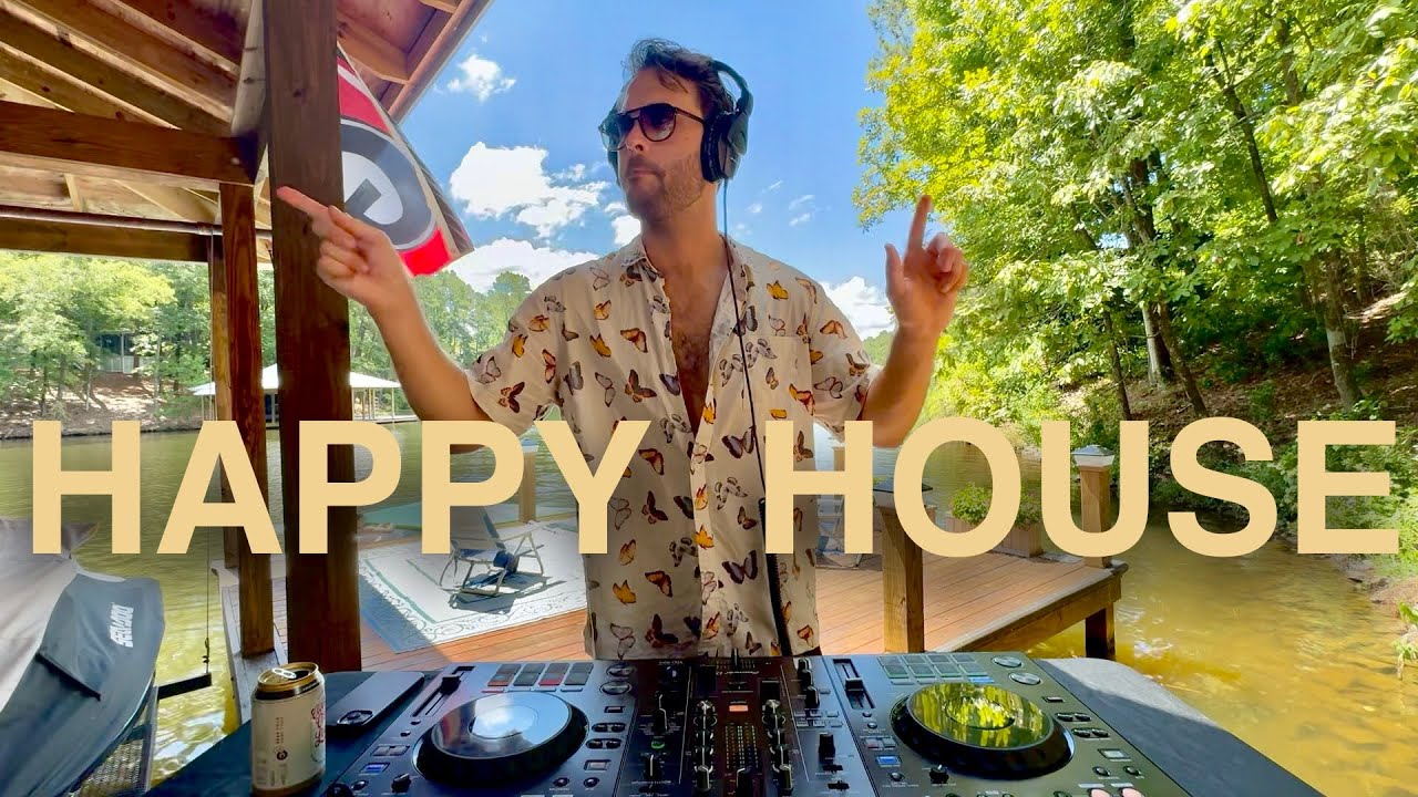 Summer Lake Day Vibes 🎶 | Happy House Mix & DJ Set with Friends