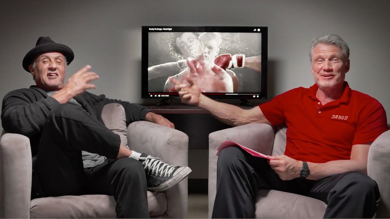 Sylvester Stallone & Dolph Lundgren Revisit Iconic Rocky IV Fight | Creed II Behind-the-Scenes