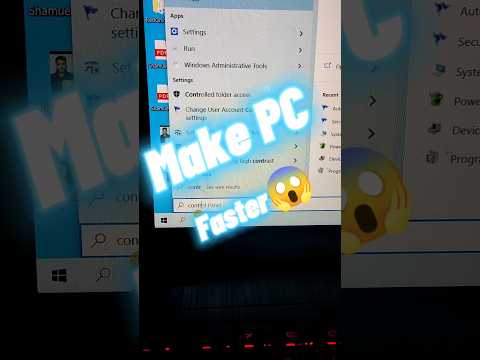 Make your PC faster🔥🔥 #shorts #windows10