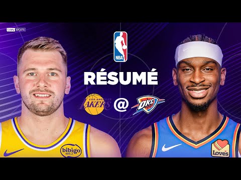 Résumé : LAKERS @ THUNDER, DONCIC vs SGA, qui sortira vainqueur de ce CHOC ?