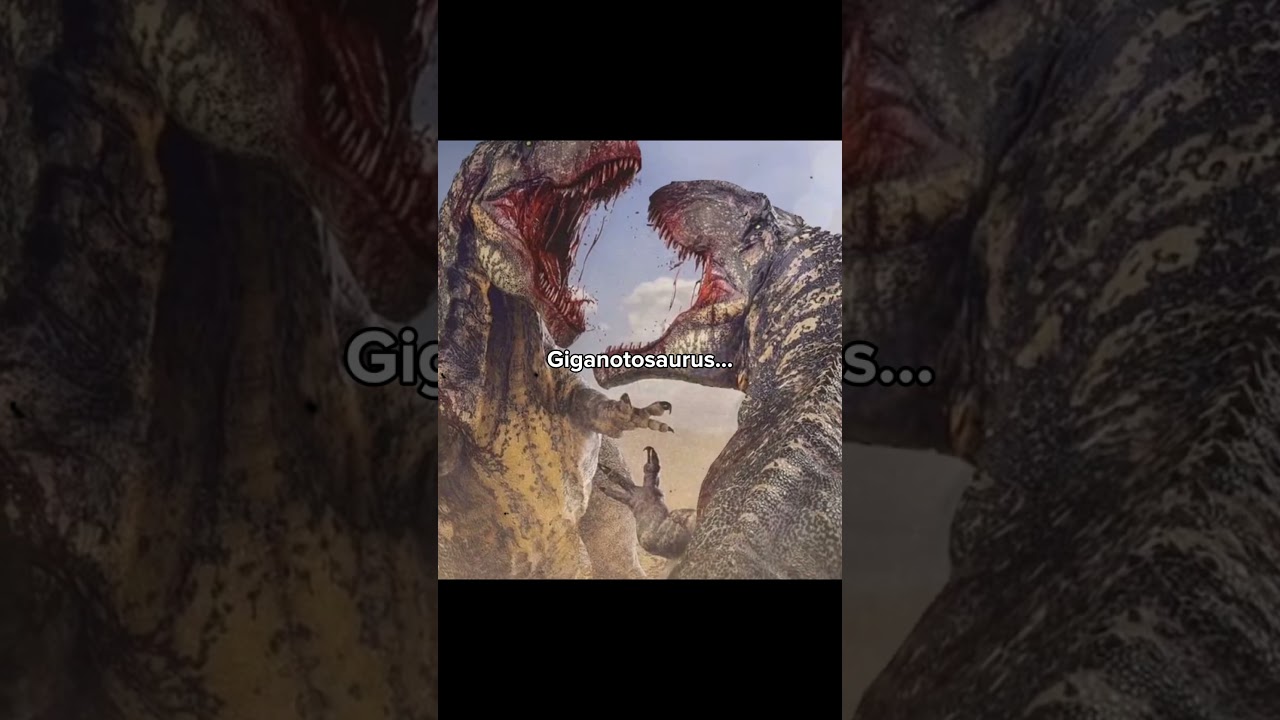 T-Rex vs Giganotosaurus: Who Would Win in a Prehistoric Battle? 🦖