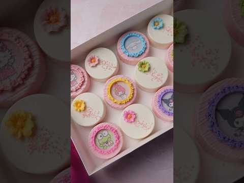 Hello Kitty & Friends Chocolate Covered Oreos ✨ #hellokitty #sanrio #oreo