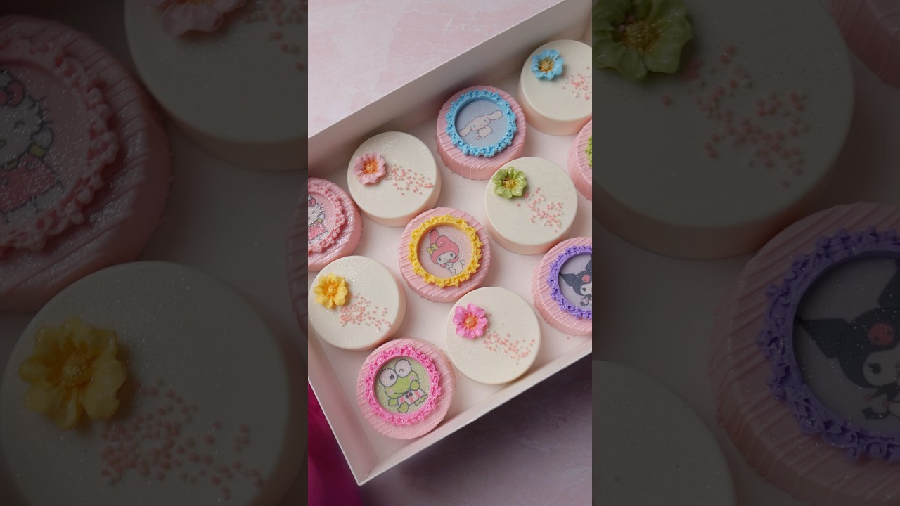 Delicious Hello Kitty & Friends Chocolate Covered Oreos πͺ