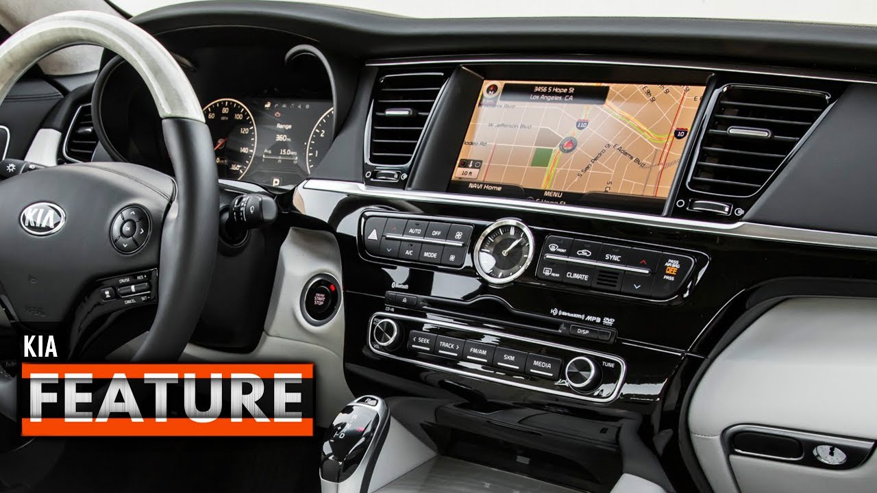 2017 Kia K900 Infotainment Features Overview