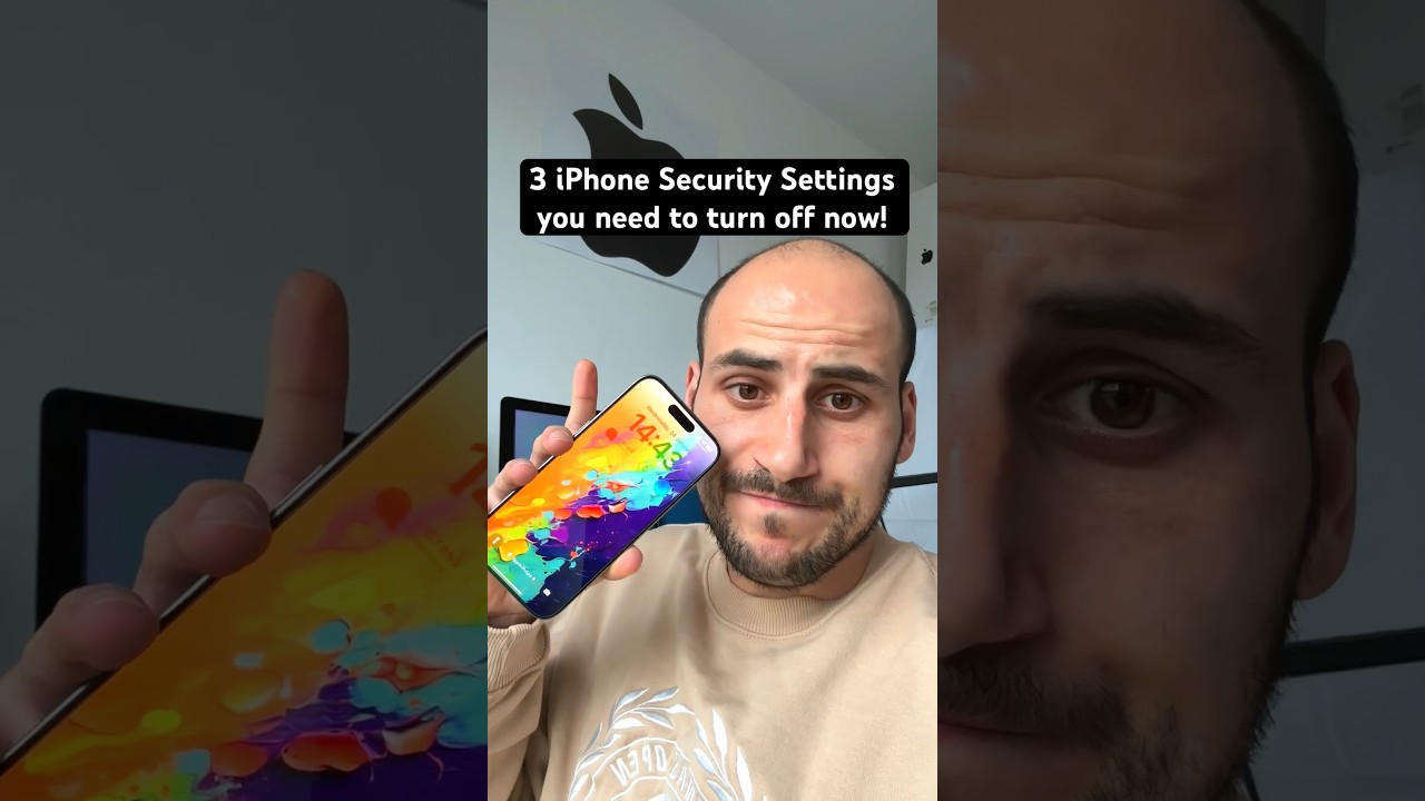  iPhone Security YOU must DEACTIVATE❌!!
