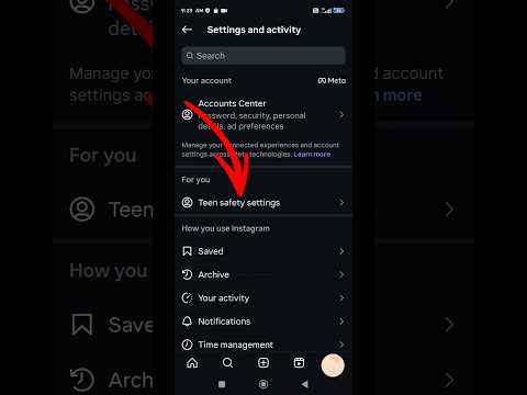 Instagram teen safety setting kya hai | insta teen safety setting new updates 2025 #instagram