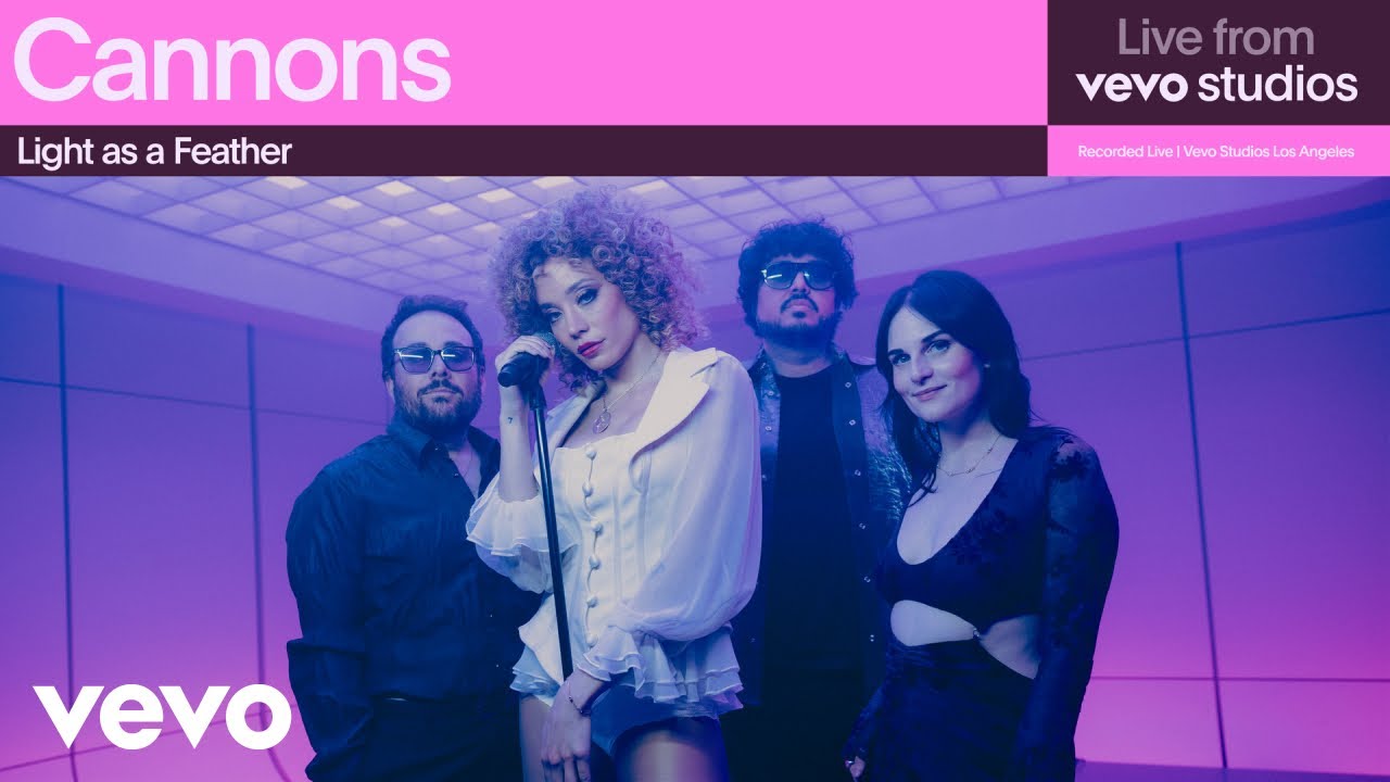 Cannons - Light as a Feather (Live from Vevo) πΆ