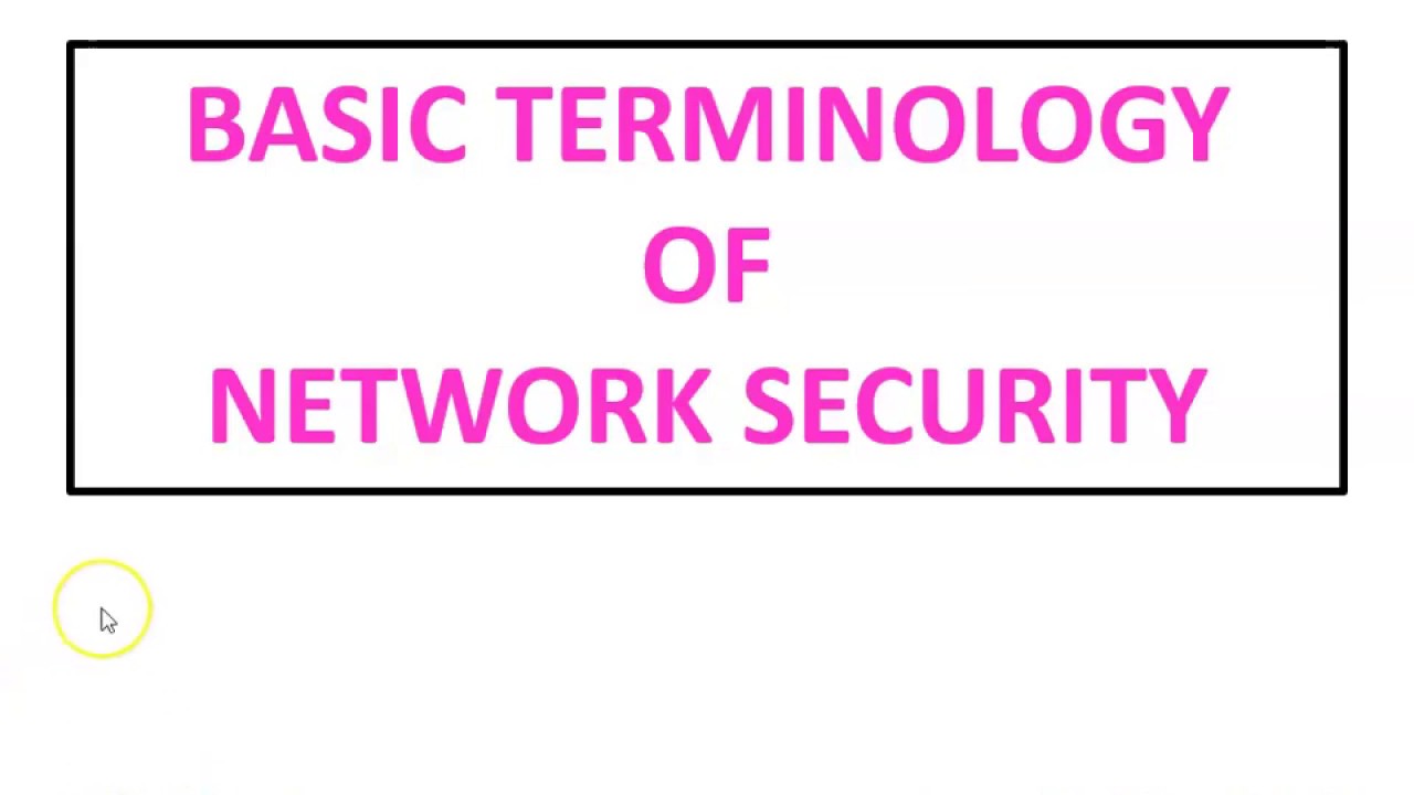 Cryptography Essentials: Key Terms & Concepts for Network Security 🔐