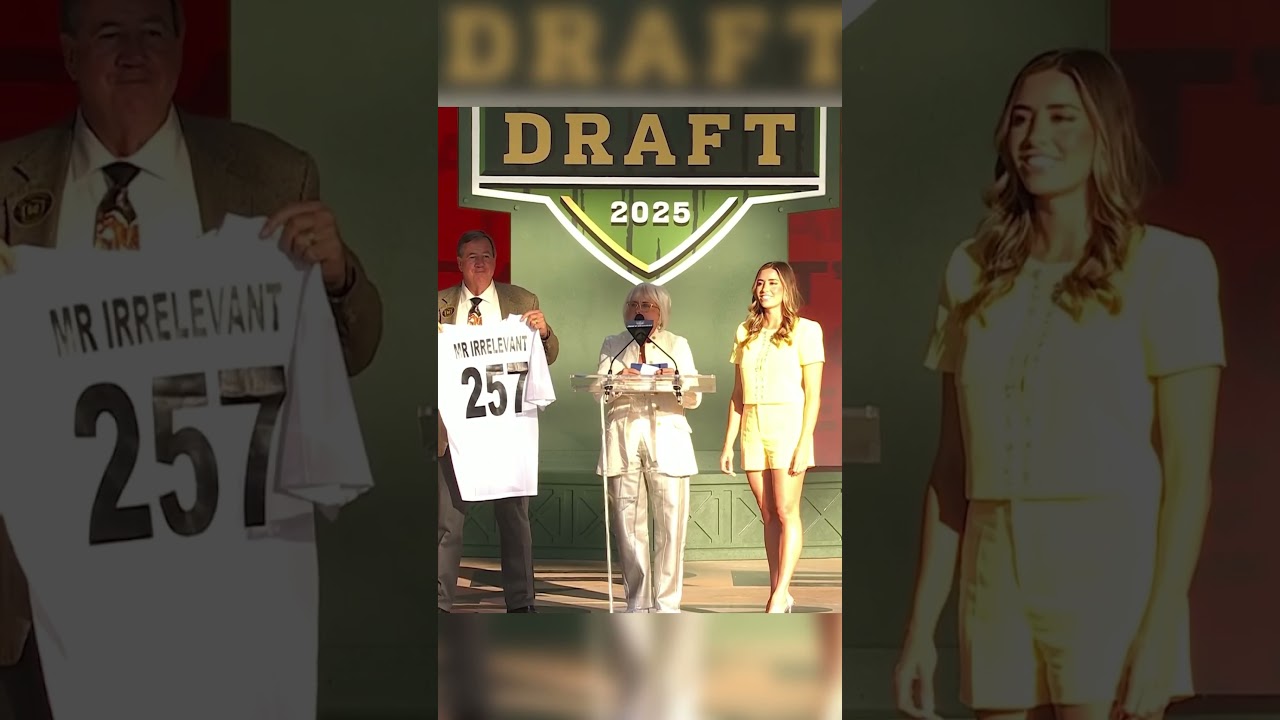 2025 Mr. Irrelevant Announced! 🏈